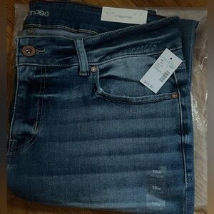 NWT Maurice’s mid rise slim boot 16W regular length jeans